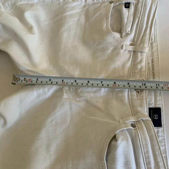 Adriano Goldschmied AG The Stevie Slim Straight. white  Size 30 - Picture 14 of 15